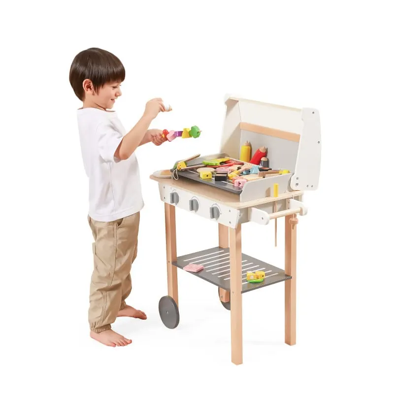 Set gratar Viga, lemn, multicolor, 47 piese KID446566 — imaginea 3