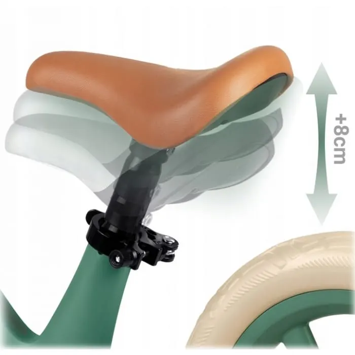 Bicicleta Nukido Light Flee, echilibru, fara pedale, roti EVA, verde KID623043 — imaginea 4