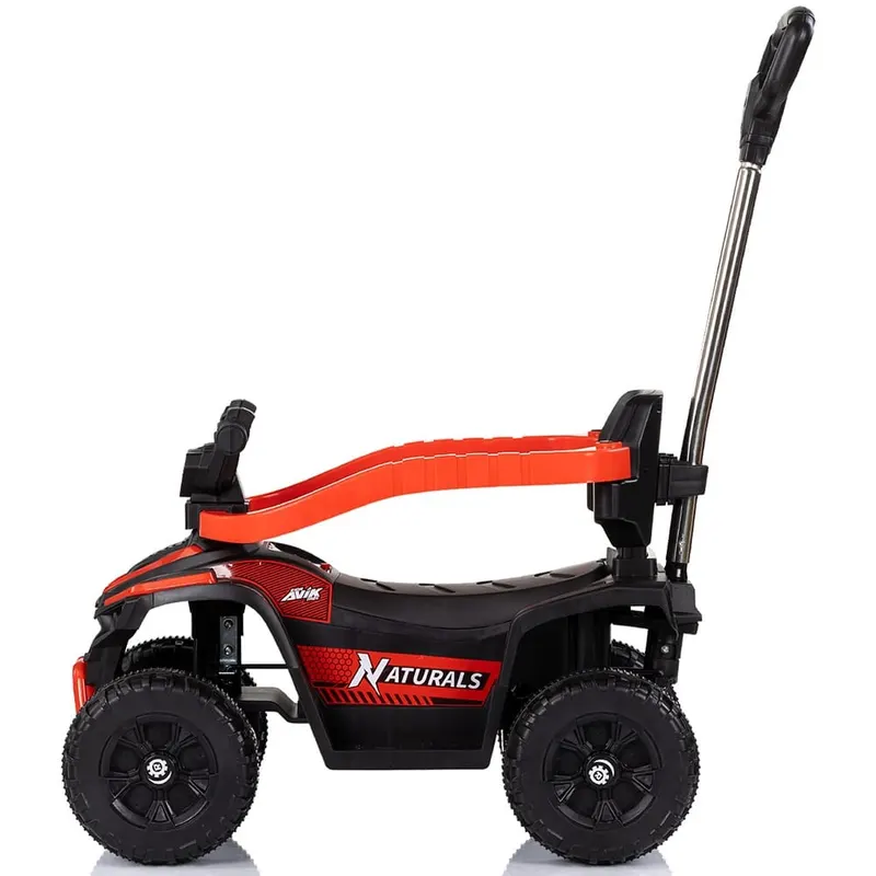 Masinuta de impins Chipolino, ATV, maner parental, lumini si sunete, rosu KID002198 — imaginea 3