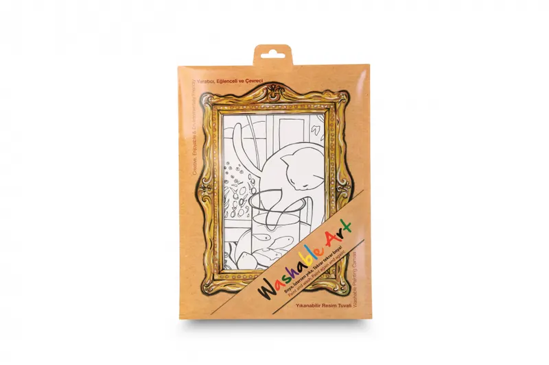 PlanE a Reutilizabila de Colorat , Washable Art , Henri Matisse: , zPisica cu PeE te RoE u, , 25 A 35 cm