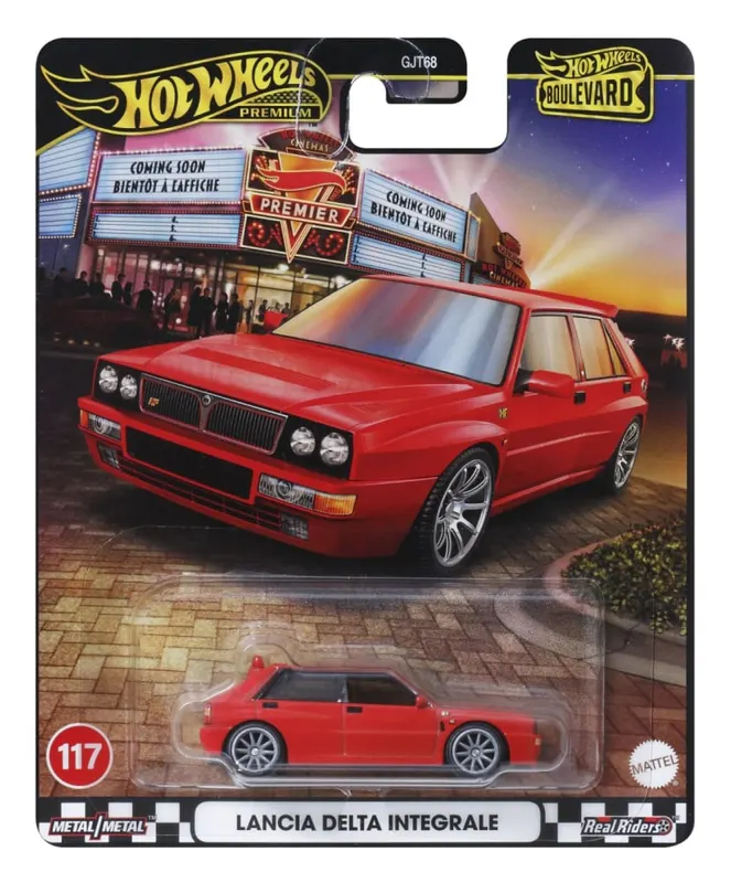 HOT WHEELS PREMIUM BOULEVARD MASINUTA METALICA LANCIA DELTA INTEGRALE SCARA 1 LA 64