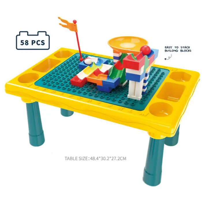 Masa Multifunctionala 4 in 1 Tip Lego