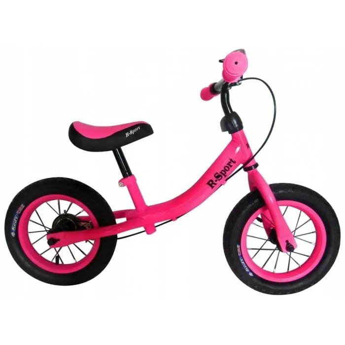 Bicicleta R-Sport R3, echilibru, fara pedale, roti gonflabile, roz KID791708 — imaginea 2