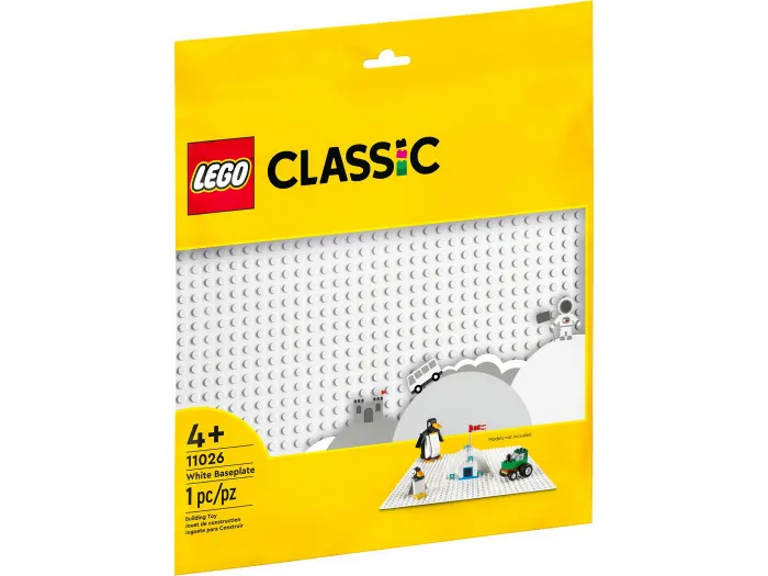 LEGO Classic Placa de Baza Alba 11026