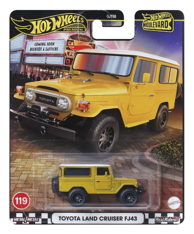 HOT WHEELS PREMIUM BOULEVARD MASINUTA METALICA TOYOTA LAND CRUISER FJ43 SCARA 1 LA 64