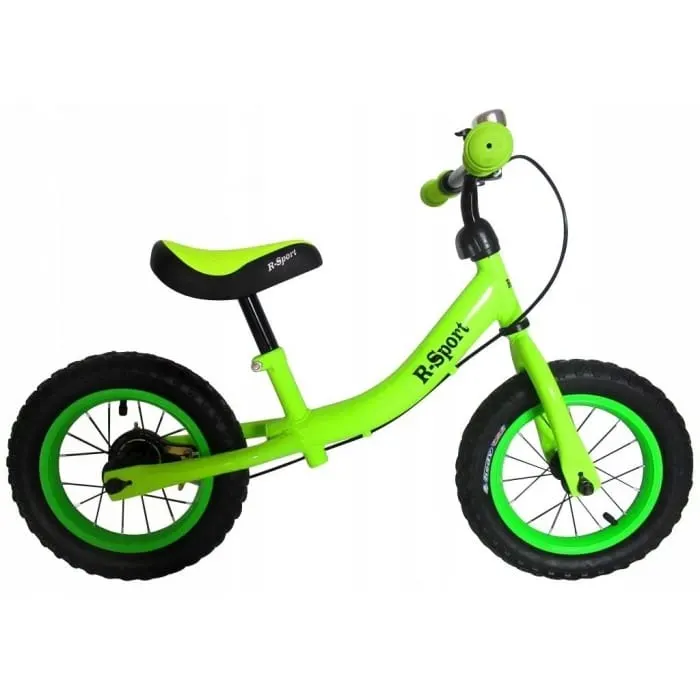 Bicicleta R-Sport R3, echilibru, fara pedale, roti gonflabile, verde KID791715 — imaginea 2