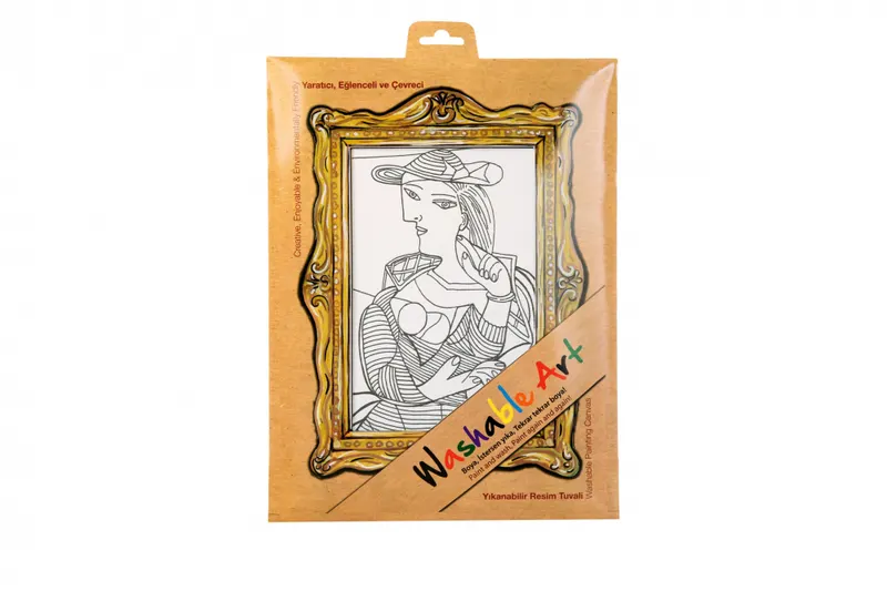 PlanE a Reutilizabila de Colorat , Washable Art , Pablo Picasso: , zFemeie AE ezata, , 25 A 35 cm