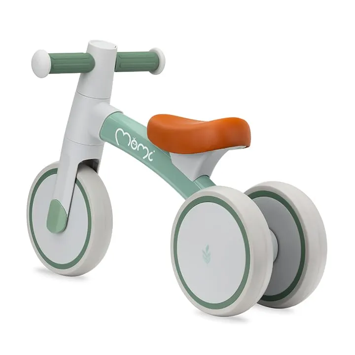 Bicicleta copii Momi Tedi, echilibru, fara pedale, verde KID992109 — imaginea 3