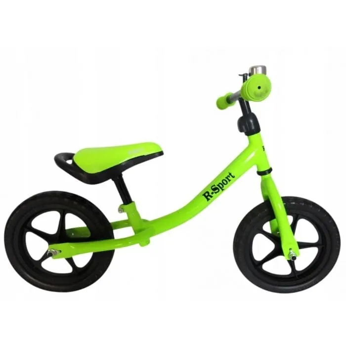 Bicicleta R-Sport R1, echilibru, fara pedale, roti EVA, verde KID791579 — imaginea 2