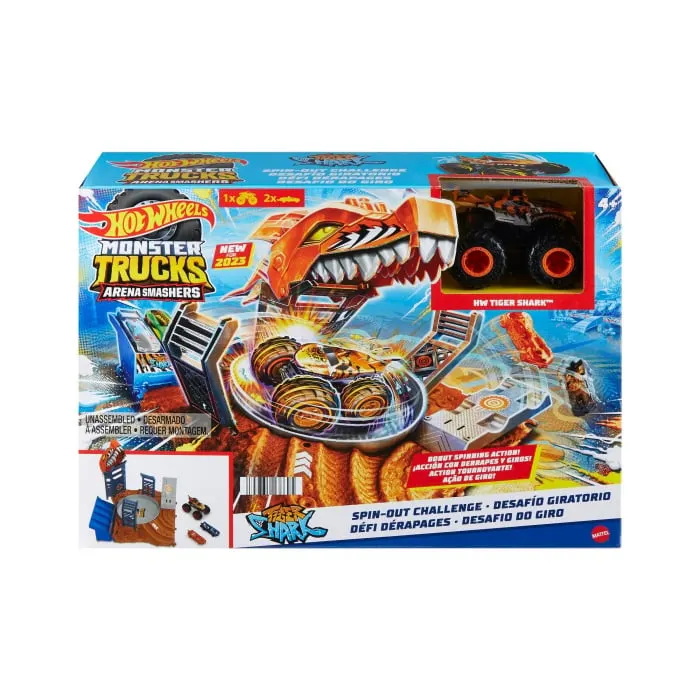 Hot Wheels Monster Truck Arena Smashers Spin-Out