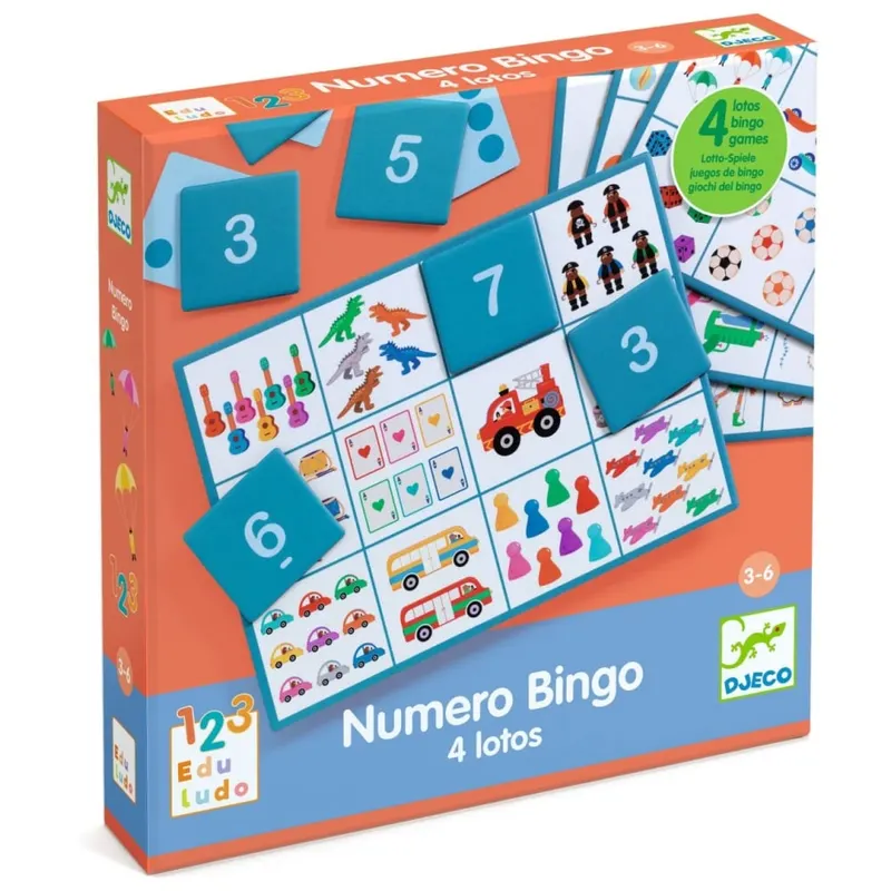 Joc educativ Bingo, Djeco
