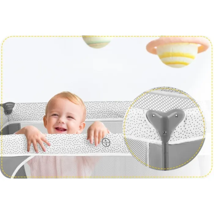 Patut pliabil Ricokids, gri KID606251 — imaginea 2