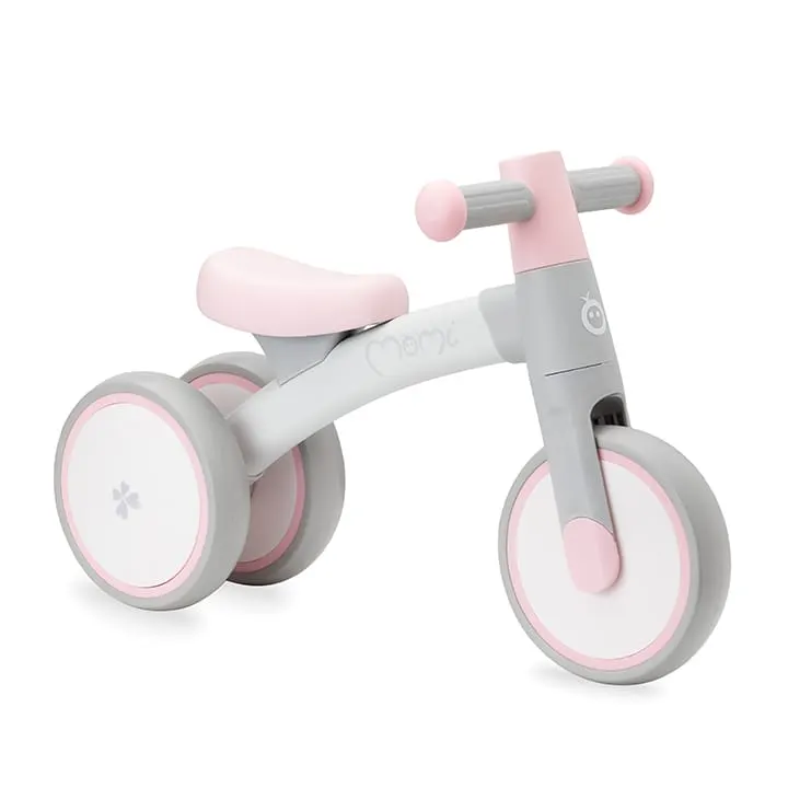 Bicicleta copii Momi Tedi, echilibru, fara pedale, roz KID992116