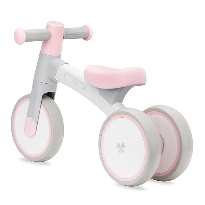 Bicicleta copii Momi Tedi, echilibru, fara pedale, roz KID992116 — imaginea 2