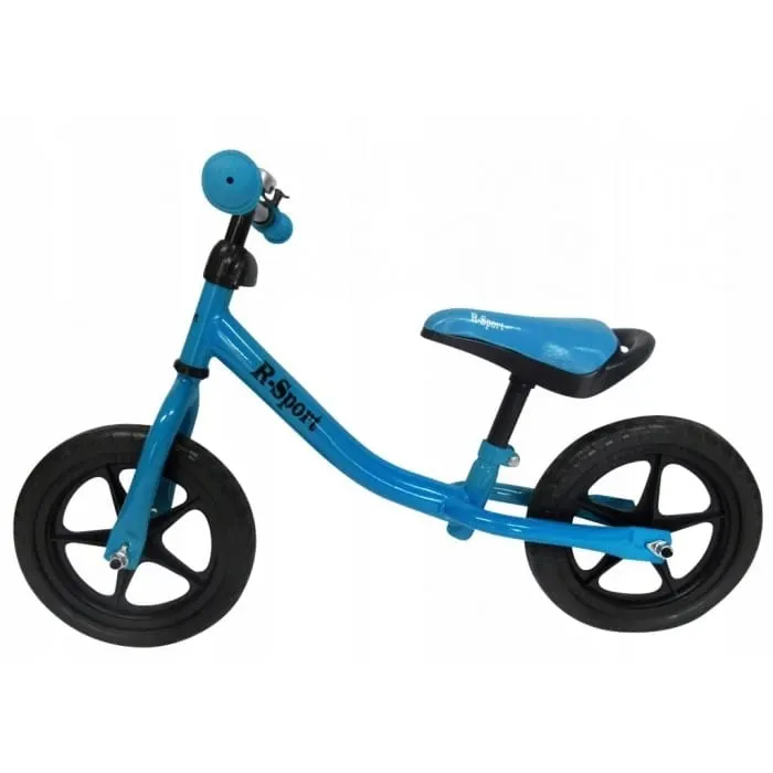 Bicicleta R-Sport R1, echilibru, fara pedale, roti EVA, albastru KID791548