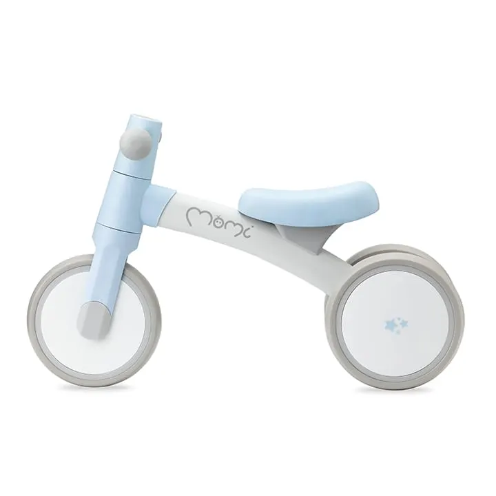Bicicleta copii Momi Tedi, echilibru, fara pedale, albastru KID992123 — imaginea 3