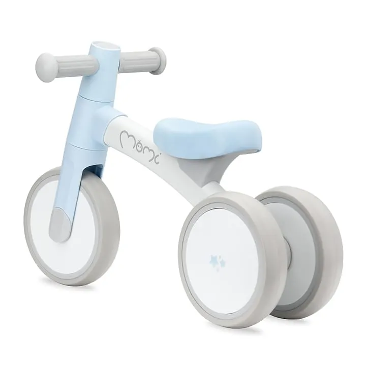 Bicicleta copii Momi Tedi, echilibru, fara pedale, albastru KID992123 — imaginea 4