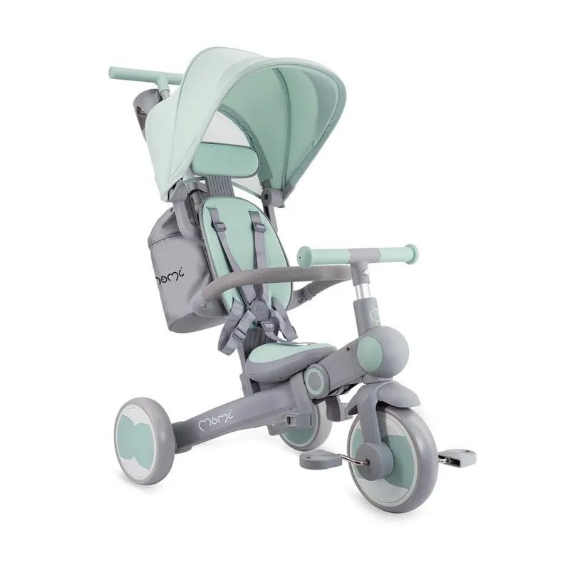 Tricicleta Momi Solivia, 4 in 1, transformabila, pliabila, verde KID727953