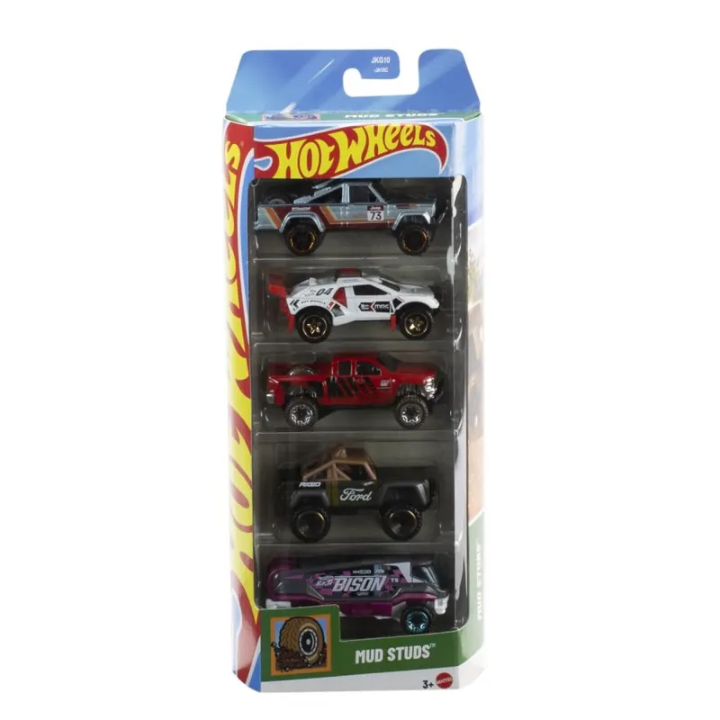 SET 5 MASINI HOT WHEELS MUD STUDS