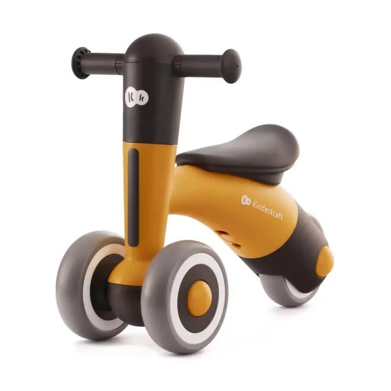 Bicicleta echilibru Kinderkraft Minibi, fara pedale, galben KID920068