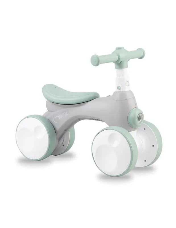 Bicicleta copii Momi Tobis, lumini, sunete si balonase, verde KID035288
