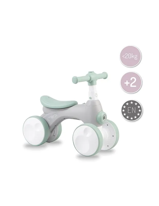 Bicicleta copii Momi Tobis, lumini, sunete si balonase, verde KID035288 — imaginea 5