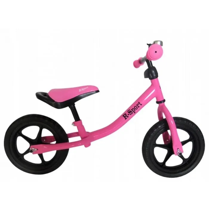 Bicicleta R-Sport R1, echilibru, fara pedale, roti EVA, roz KID791562 — imaginea 2