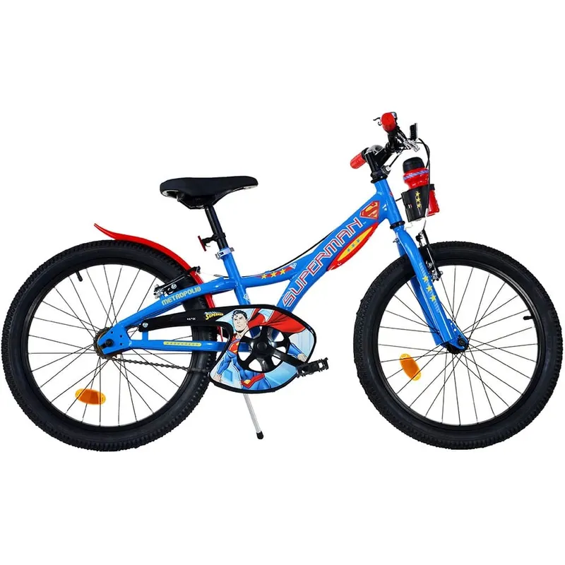 Bicicleta Copii Dino Bikes, Superman, 20 inch, sistem frana, albastru/rosu KID907831