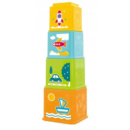 Set Cuburi pentru Stivuire - 8 Piese - Huanger