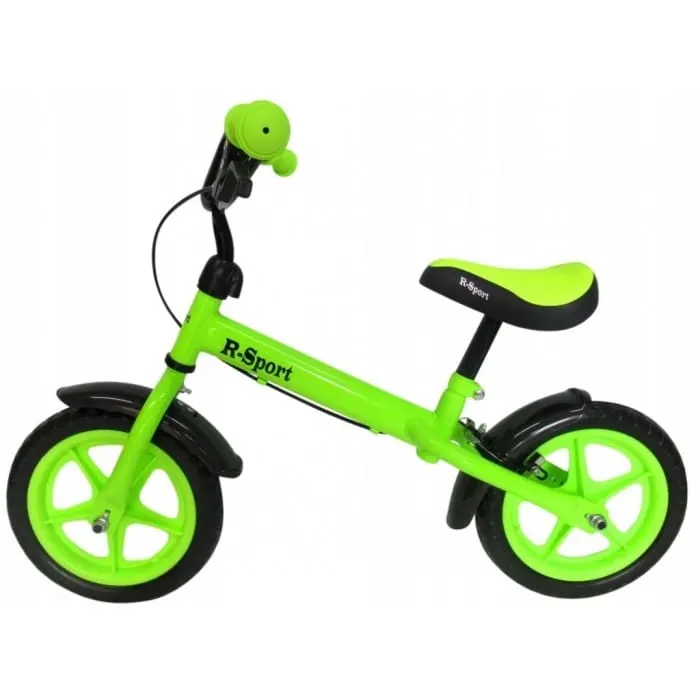 Bicicleta R-Sport R9, echilibru, fara pedale, frana de mana, verde KID791807 — imaginea 2