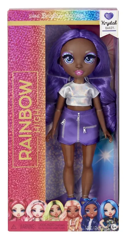 RAINBOW HIGH PAPUSA FASHIONISTA KRYSTAL BAILEY