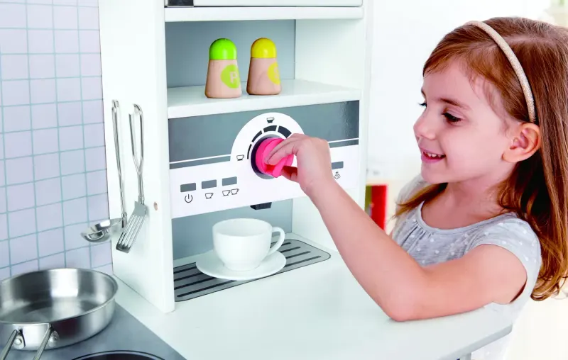Bucatarie Copii Hape, completa, lemn KID018426 — imaginea 2