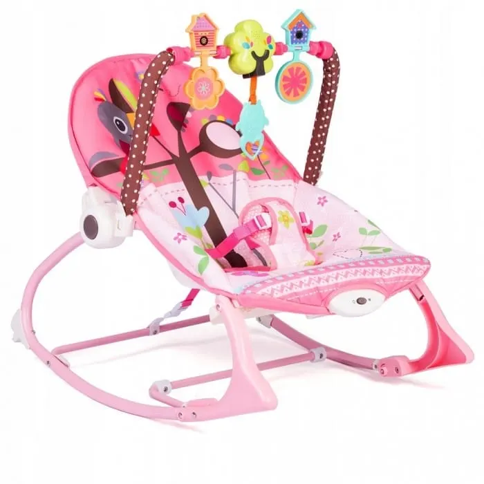 Balansoar 3 in 1 Ricokids, vibratii, roz KID515363