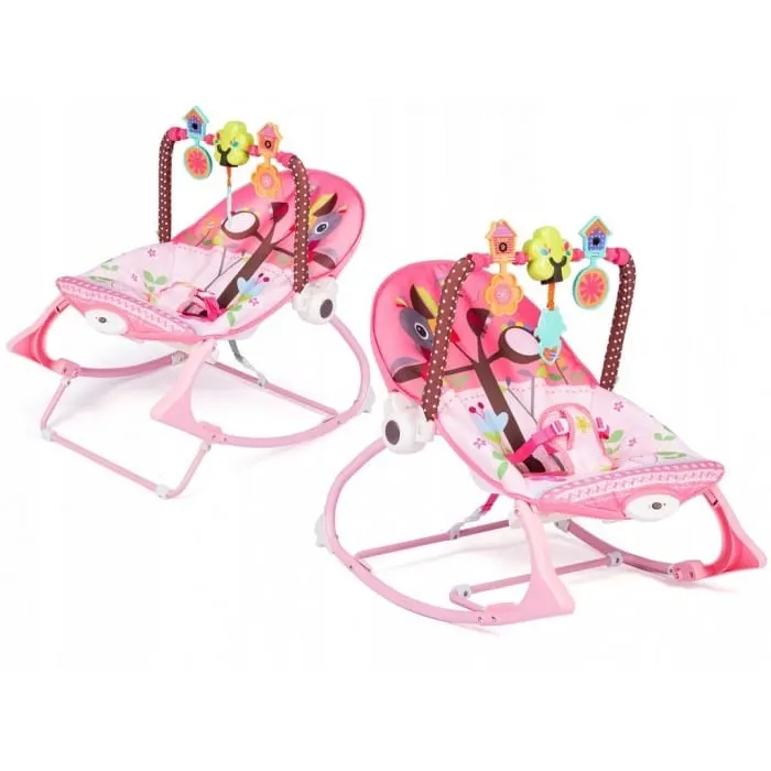 Balansoar 3 in 1 Ricokids, vibratii, roz KID515363 — imaginea 5