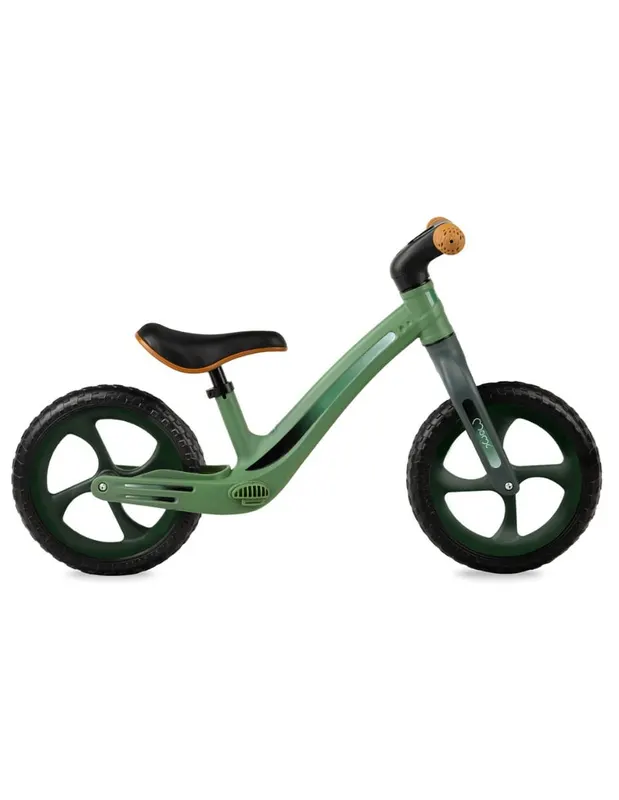 Bicicleta copii Momi Mizo, echilibru, fara pedale, verde KID050779 — imaginea 2