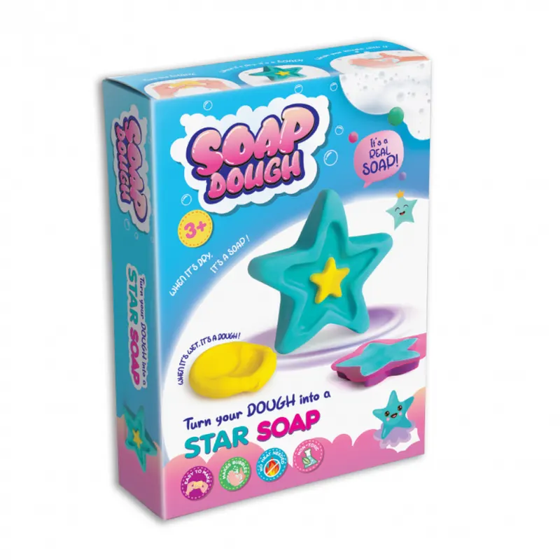 Set creativ DIY Strigo Fa-ti propriul sapun,model Stea,+3 ani