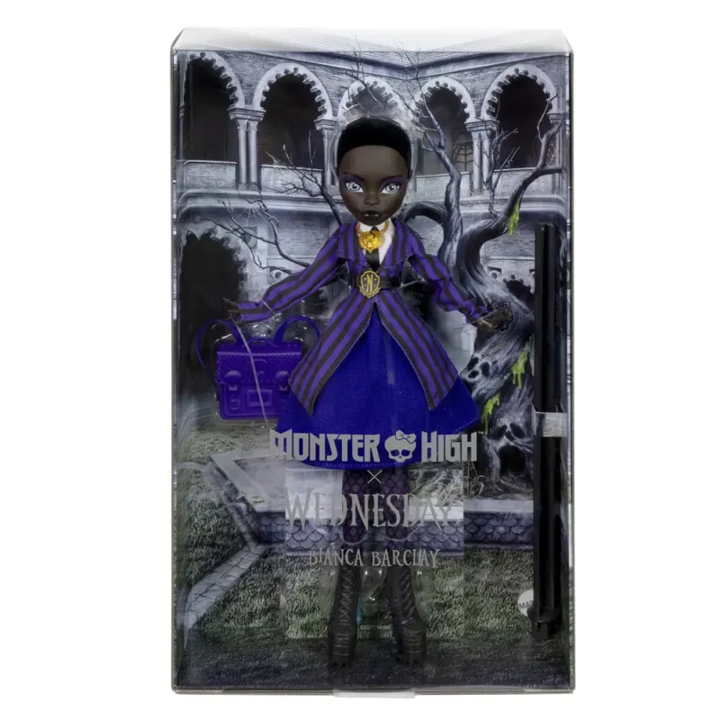 MONSTER HIGH WEDNESDAY PAPUSA BIANCA BARCLAY
