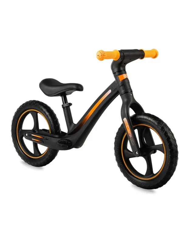 Bicicleta copii Momi Mizo, echilibru, fara pedale, negru KID050786