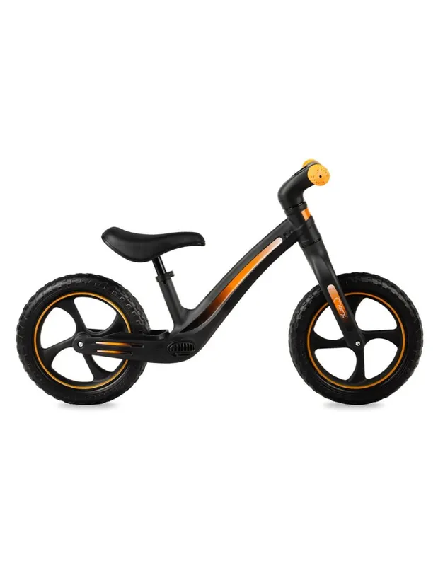 Bicicleta copii Momi Mizo, echilibru, fara pedale, negru KID050786 — imaginea 2