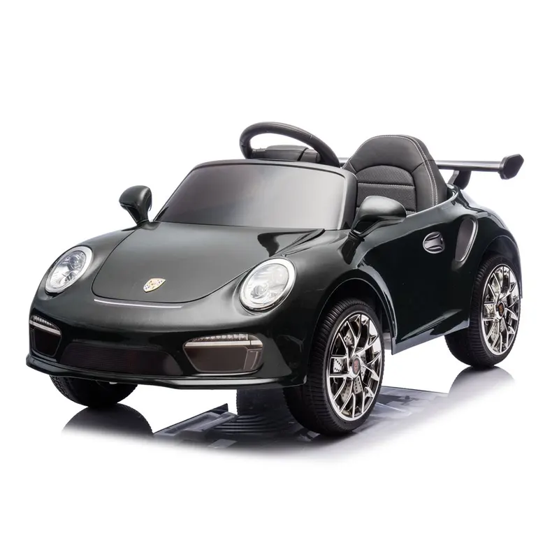 Masinuta electrica pentru copii 2-5 ani, RUF CTR 3 70W 12V, echipata premium, neagra