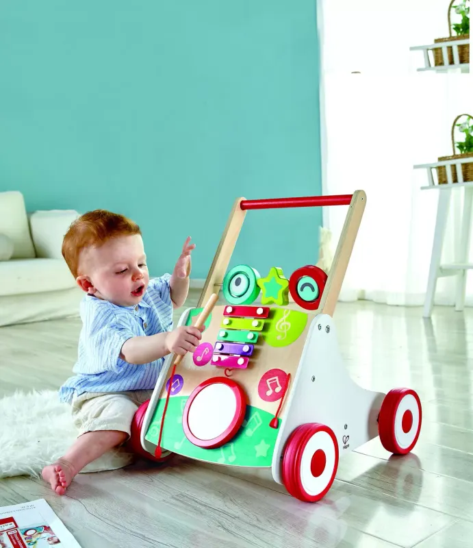 Antemergator muzical Hape, lemn, multicolor KID031104 — imaginea 2