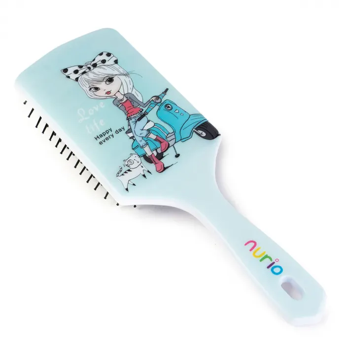 Perie de Par pentru Fetite Albastru 23.5 cm