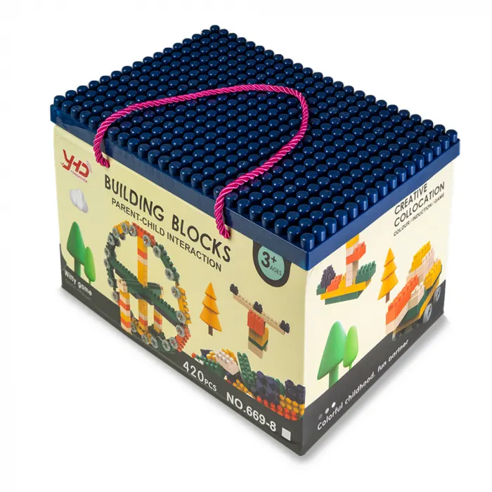 Blocuri de Constructie in Cutie - 300 Piese