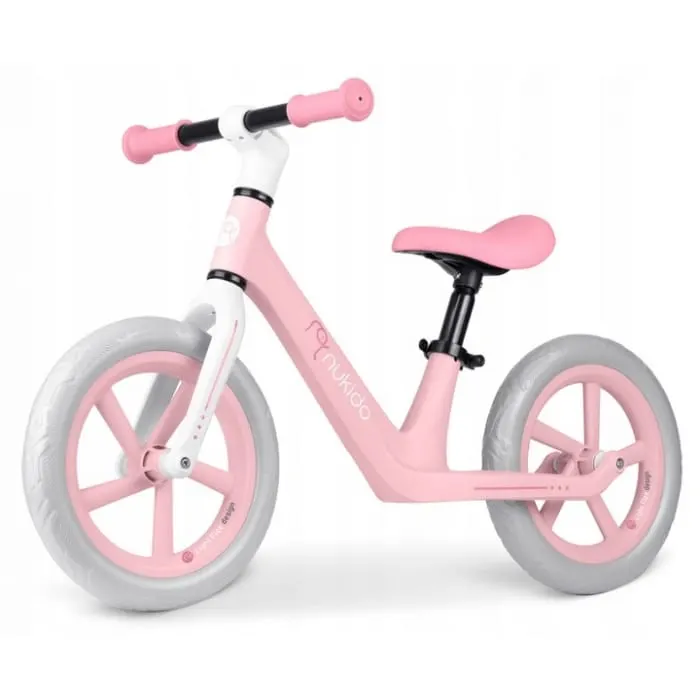 Bicicleta Nukido Light Flee, echilibru, fara pedale, roti EVA, roz KID623050