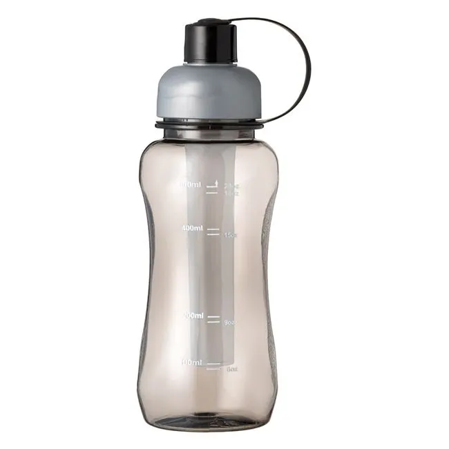 Sticla pentru bauturi cu recipent gheata,plastic,gri,600 ml