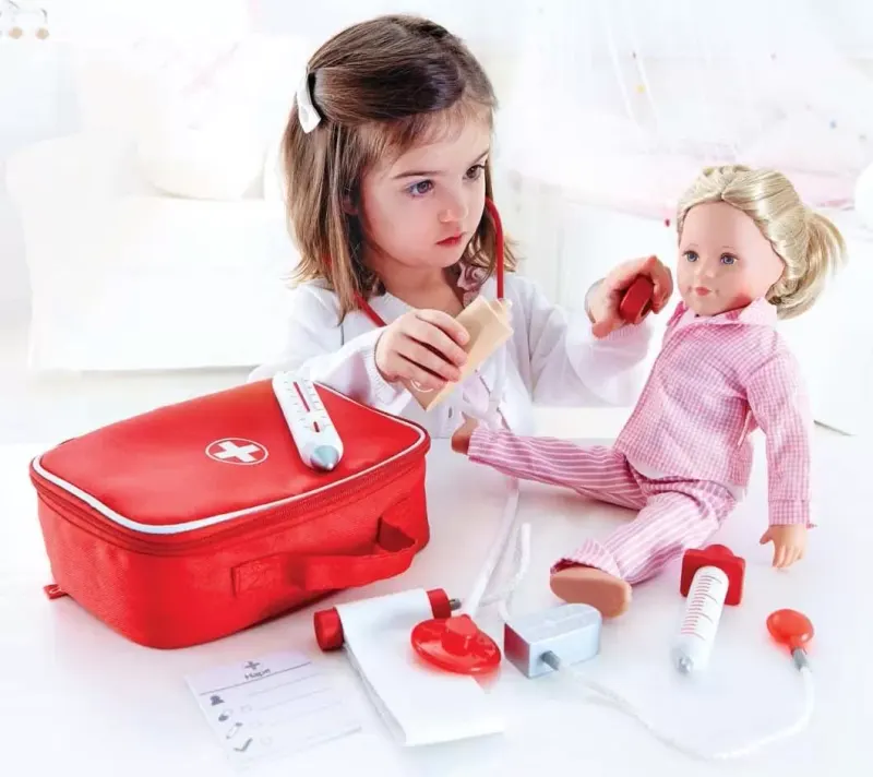 Set de joaca Hape, trusa medicala Doctor KID011601 — imaginea 2