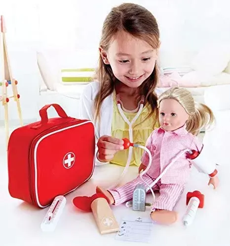Set de joaca Hape, trusa medicala Doctor KID011601 — imaginea 3