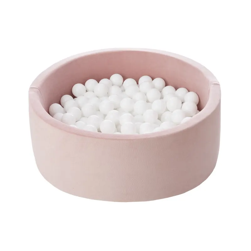 Piscină cu Bile, Catifea Roz Pudrat, 200 de bile, Dusty Pink Velvet — imaginea 3