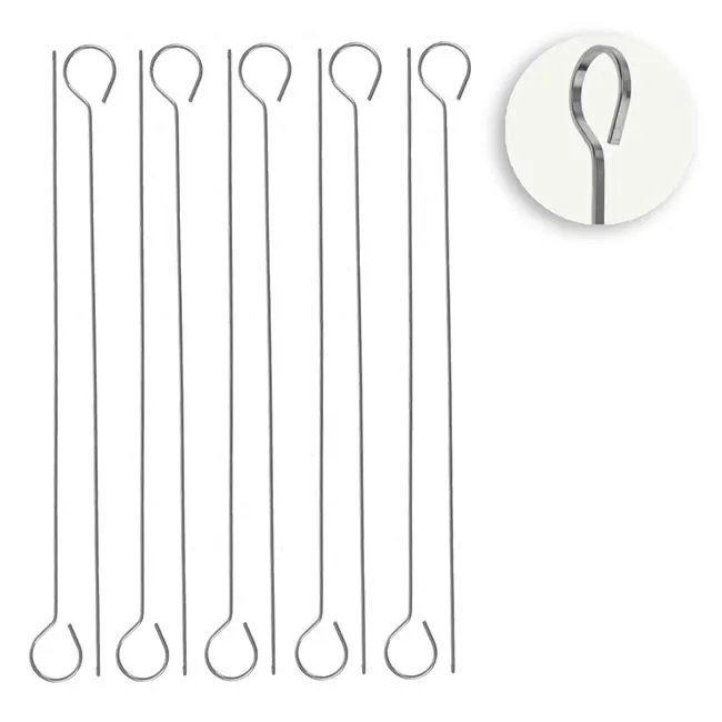 Betisoare pentru frigarui,otel,330 mm -set 10 buc