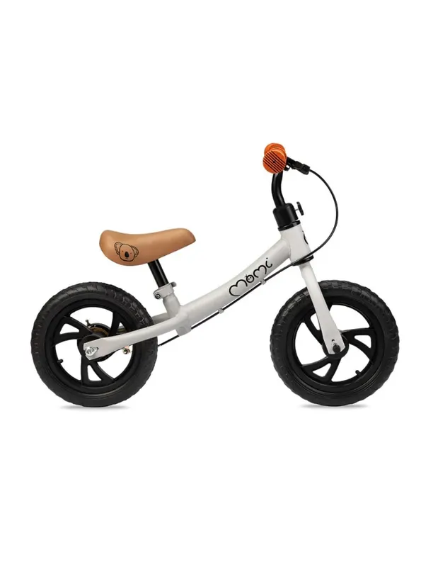 Bicicleta copii Momi Breki, echilibru, fara pedale, frana de mana, gri KID056405 — imaginea 2